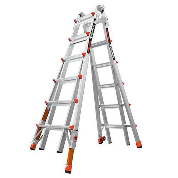 Ladders - 【メーカー在庫あり】 エスコ ESCO 梯子兼用脚立 (伸縮式) EA905EC-6A HD店