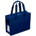 【メーカー在庫あり】 エスコ ESCO 275x355x110mm オフィス用トートバッグ (ネイビー) EA927AS-23A HD店