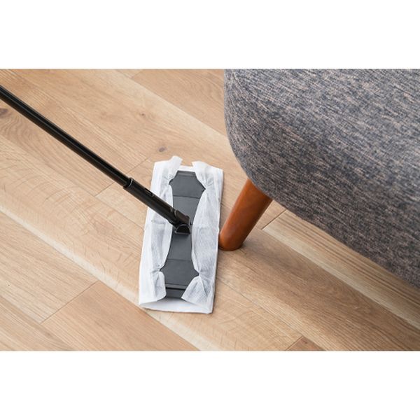 【メーカー在庫あり】 エスコ ESCO [5点組] 掃除用具セット (ブラック) EA928AB-102 HD店