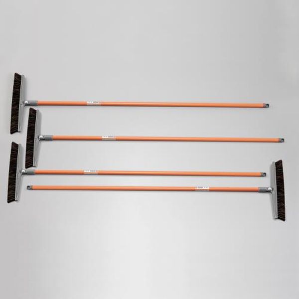 【メーカー在庫あり】 エスコ ESCO 320x1350mm 自在ほうき (抗ウイルス剤配合/4本) EA928AY-161A HD店