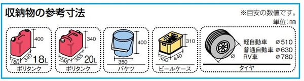 【メーカー在庫あり】 エスコ ESCO 1200x450x490mm ベンチ型収納庫 (軽量) EA955CD-52 HD店 [2]