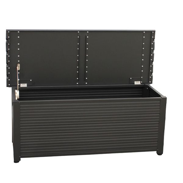 【メーカー在庫あり】 エスコ ESCO 1200x450x490mm ベンチ型収納庫 (軽量) EA955CD-52 HD店 [3]
