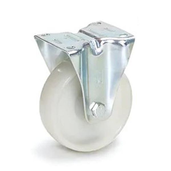 ●仕様…固定●車輪径×幅(mm)…125×38●全高(mm)…165●耐荷重(kg)…200●穴径(F)(mm)…9●A×B(mm)…105×80●E×G(mm)…76×60●材質…金具：スチール(亜鉛メッキ)車輪：ポリアミド●ローラーベアリング●湿気、塩分、酸、苛性溶液に対して非常に耐性があります。●−40℃から＋90℃までの耐熱EA986CV-125楽天 HD店　