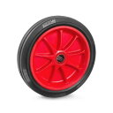 【メーカー在庫あり】 エスコ ESCO 260x56mm ソリッドラバータイヤ (プラスチックホイール) EA986CW-13 HD店
