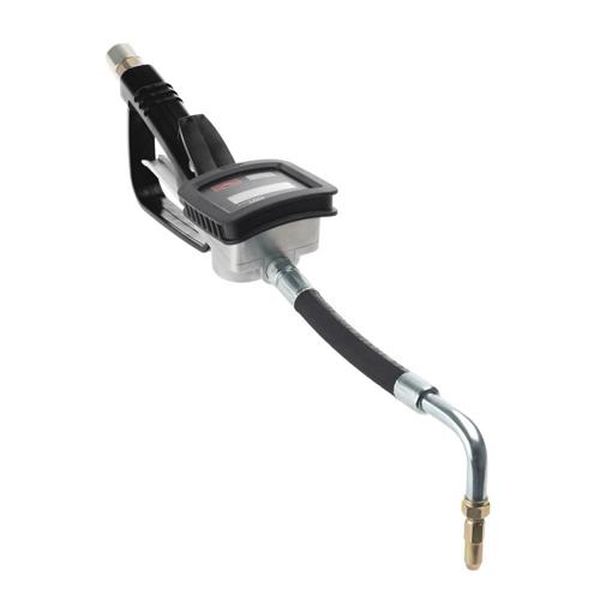 ●電源…LR1 1.5V(付属)●適用…モーターオイル(SAE 5〜50)、ギアオイル(SAE 80〜240)●接続ねじ径…G1/2” BSP●材質…アルミダイカスト●使用温度…-10〜50℃●重量…1.92kg●内径…12mm●電池寿命…1日30分運転で約2年(20℃で使用の場合)●流量…0〜30L/min●粘度…8〜5000mPa・s●測定精度…±0.5%●繰り返し精度…±0.3%●呼び圧力…7MPa●作動圧力…最小0.03MPa●分解能…0.002L●全長…約600mm●ノズルサイズ…φ20×280mm先端外径：10mm●計測値…0.0〜999999●読みやすい大きな5桁表示●表示をリセット可能●ゴム製の緩衝材が過酷な使用でも衝撃を保護します。●校正係数を使用して粘度に合わせて測定精度を調整できます。●調整可能な表示単位：リットル + ガロンEA991CG-61楽天 HD店　