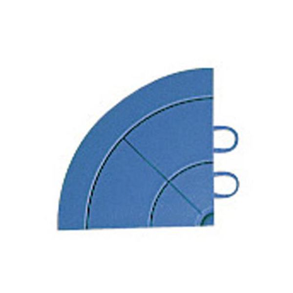 【メーカー在庫あり】 エスコ ESCO 75x75x17.5mm 角ふち (ブルー) EA997RJ-352 HD店