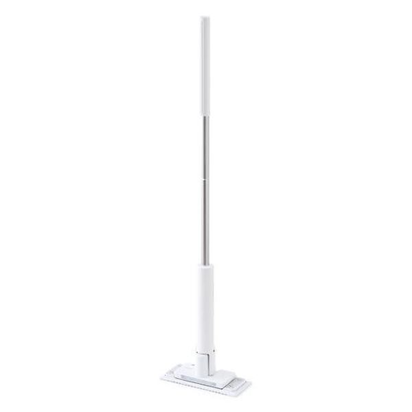 ●使用時間…90分※満充電時、バッテリー初期温度20℃の場合。●電源…充電式(10.8Vリチウムイオンバッテリー)●充電時間…約4時間●サイズ…250×100×1063mm●ヘッドサイズ…250×100mm●重量…1kg●付属品…マイクロファイバークロス×1枚、充電アダプター、ねじ×1本、ドライバー●充電電源…入力：AC100-240V、50/60Hz出力：DC13.7V、0.5A●定格電圧…DC10.8V●バッテリー容量…1900mAh●バッテリー寿命…繰り返し充電約1000回●材質…ABS、PC●カラー…ホワイト●1分間に約1000回の高速振動で床をこすり、汚れをラクに落とすことができます。●手を汚さずにお掃除。●電動だから手で拭くよりも断然ラクラク、汚れが早く落ちてキレイ。●LEDライト付き！家具の下などのゴミが見えずらい場所や床に付着した皮脂やキッチンの油汚れなどライトで照らすことで、汚れを逃さず拭き掃除をすることができます。●市販の使い捨てシートを使用でき、モップの水洗いの手間も省け、衛生的です。●キッチン周りの油汚れ、テーブル周りの食べ残し、リビングのベタベタ汚れに●ドライシートを使用の際、電源オフで使用できます。●※シートは付属していませんので、別途ご購入ください。推奨シートサイズ：200×280mm以上EA115SA-82楽天 HD店
