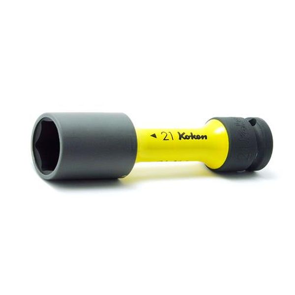【メーカー在庫あり】 エスコ ESCO 1/2インチDRx21mm ホイルナット用インパクトソ...
