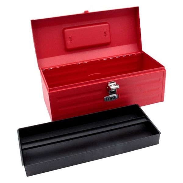 【メーカー在庫あり】 エスコ ESCO 410x180x175mm 工具箱(スチール製) EA504AE-6A HD店