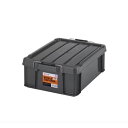 【メーカー在庫あり】 エスコ ESCO 525x380x182mm 収納ケース(バックル付/チャコールグレー) EA506AB-41AA HD店(4)