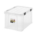 【メーカー在庫あり】 エスコ ESCO 579x386x325mm 収納ケース(バックル付/クリアー) EA506LA-43C HD店