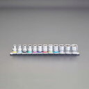 【メーカー在庫あり】 エスコ ESCO 1/2インチDR ソケットセット(ZYKLOP) EA617AM-1A HD店