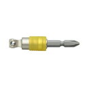 【メーカー在庫あり】 エスコ ESCO 3/8インチDR(9.5sq) ソケットアダプター(ビット交換式) EA618AX-136 HD店