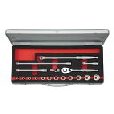 【メーカー在庫あり】 エスコ ESCO 3/8インチDR ソケットレンチセット(十二角) EA618P-10 HD店