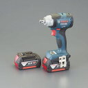 【メーカー在庫あり】 エスコ ESCO DC18.0V(1/2インチDR) インパクトレンチ(充電式) EA813BN-2A HD店