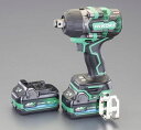 【メーカー在庫あり】 エスコ ESCO DC36.0V(3/4インチDR) インパクトレンチ(充電式) EA813DN-9A HD店