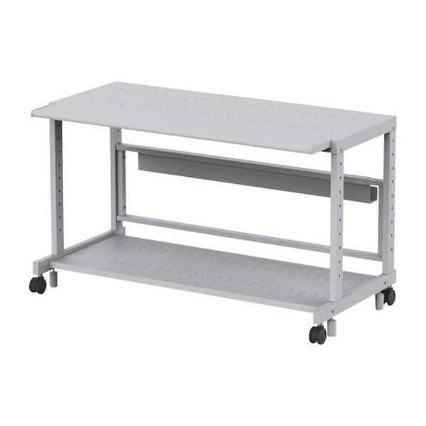 【メーカー在庫あり】 エスコ ESCO 1218x620x700mm パソコンラック(ロータイプ) EA954HC-594 HD店