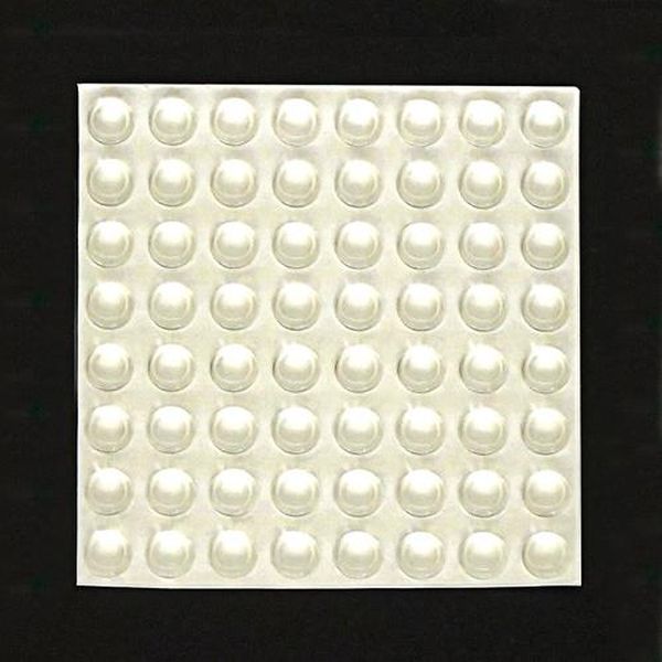 【メーカー在庫あり】 エスコ ESCO φ10x4.5mm ソフトクッションシール(台型/64粒) EA979AD-44A HD店