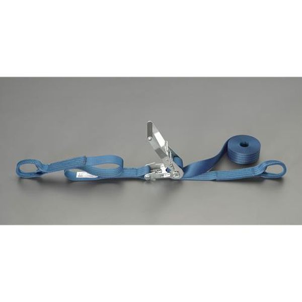 ●シリーズ…ベルタイト●使用荷重…1010kg●ベルト長…固定側：1m、調整側：4m●ベルト（幅×厚み）…50×3.3mm●材質…ベルト：リサイクルポリエステル糸バックル：スチール(クロムメッキ)●アイ長さ…120mm●破断荷重…40kN●両端アイ型●ラチェットバックルは、固定したい荷物に装着し、ラチェットレバーを反復運動させることで強く締め付けることができます。●しっかりと荷物を固定したい場合に最適です。●ベルトの「シグナルライン」（黄色線）がすり切れる又は目立った切り傷、すり傷、引っ掛け傷等が認められたら、新しいものと取り替えてください。●玉掛け厳禁●角張ったものや出っ張りのある吊荷には、必ず当てものをしてください。EA982SA-45A楽天 HD店