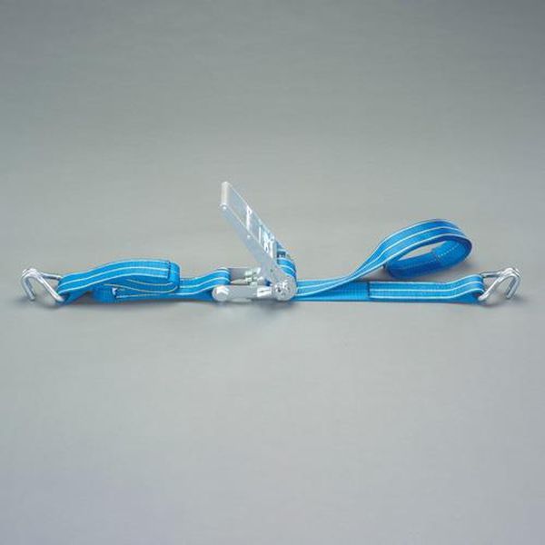●シリーズ…ベルタイト●使用荷重…25kN(2540kg)●ベルト長…固定側：1.0m調整側：5.0m●ベルト（幅×厚み）…75×3.5mm●フック内径…35mm●破断荷重…100kN●材質…ベルト：リサイクルポリエステル糸バックル：スチール(クロムメッキ)●両端フック型●ラチェットバックルは、固定したい荷物に装着し、ラチェットレバーを反復運動させることで強く締め付けることができます。●しっかりと荷物を固定したい場合に最適です。●ベルトの「シグナルライン」（黄色線）がすり切れる又は目立った切り傷、すり傷、引っ掛け傷等が認められたら、新しいものと取り替えてください。●玉掛け厳禁●角張ったものや出っ張りのある吊荷には、必ず当てものをしてください。EA982ST-36A楽天 HD店