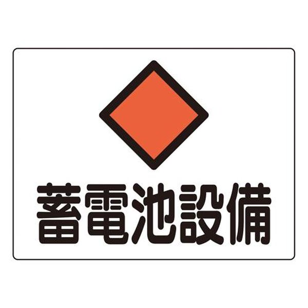 【メーカー在庫あり】 エスコ ESCO 225x300mm 危険地域標識(アルミ製/蓄電池設備) EA983A-43 HD店