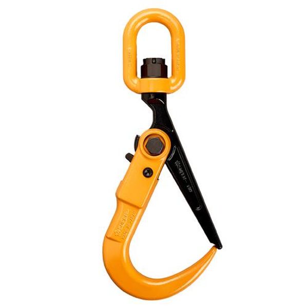 【メーカー在庫あり】 エスコ ESCO 2.0ton スイベル吊りフック(自動閉鎖ロック) EA984LA-16 HD店