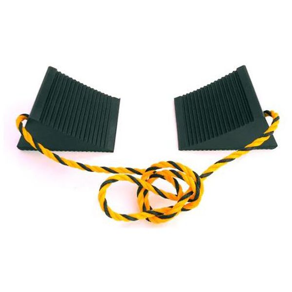 【メーカー在庫あり】 エスコ ESCO 98x135x 65mm タイヤストッパー(マグネット・ヒモ付/1組 EA984VA-11..