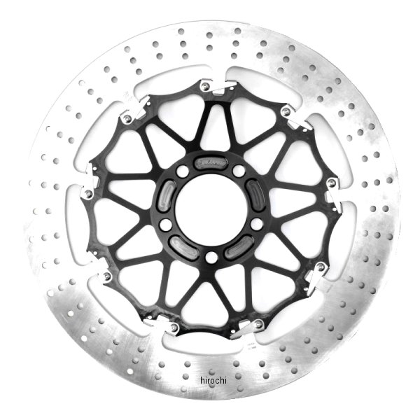 ゲイルスピード GALE SPEED クロスロックディスクローター フロント 00年-05年 ZZR1200D、ZZR1100、ZX-12R 左側 GSBDF0002L HD店