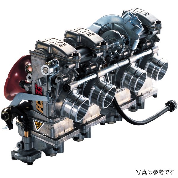 JBパワー ビトーR&D JB POWER ビトーR&D FCRキャブレターキット ケーヒン KEIHINホンダ CBR1000ホンダ CBR1000Fタイプ:ホリゾンタル(H/Z)口径:39φ【特徴】KEIHINN FCRキャブレターにJB-POWERオリジナルのセッティングが施された、車種別キャブレターキット。長年 KEIHINキャブレターを販売し続け、世界一の販売実績を誇るJB FCR。サーキットから一般道まで多くの走行テストから蓄積されたデータを基に高度なセッティングが施されています。また、あらゆるセッティングパーツの常時在庫と、様々な関連機能パーツの製作も行うなど、キャブレターに関して広範囲に商品展開がされています。・スロットル作動部にベアリングを採用。・操作感が大幅に軽くなっています。・伝統の高効率ベンチュリーを継承し、過流損失を低減。・高回転域でのパワーアップを可能としています。・ダイヤフラム式加速ポンプの採用により、力強い加速が可能です。※アルミファンネルは別売りです。・各仕様対応ファンネル各仕様に対応できる長さを設定しており、アルマイト色やネット付きなど、豊富なランナップです。・ニーズに合わせたスロットルスロットルワイヤーは、長さ・タイプともに数種類設定されており、様々な車両に対応します。専用スロットルホルダーは、アルミ削り出しハードアルマイト仕上げです。・車種専用のアダプターノーマルクリーナーボックスに対応した車種専用アダプター。アルミ削り出しで、高性能と美しさを併せ持ちます。【注意】※本キットはレーシングキャブレターです。公道での使用に際しては、エアフィルターとブローバイガス還元装置の装着が必要です。※装着車両の年式を必ずご確認ください。また、車種・年式・キャブレタータイプによっては車体への加工が必要な場合もあります。※ご注文時に年式の指定が必要な為、備考欄にご指定ください。また、ヘッドブリーザーパイプの接触を避けるため、削る等の加工が必要です。304-39-429楽天 HD店