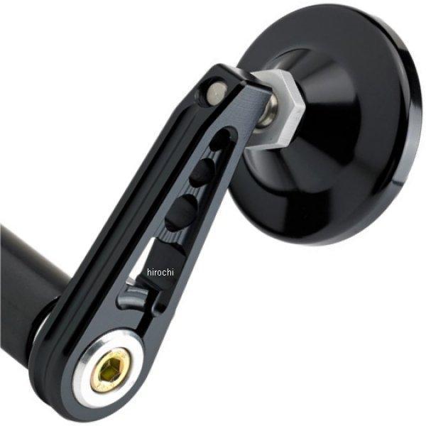 【USA在庫あり】 ジョーカーマシン Joker Machine ミラー バーエンド 円形 2.25インチ ストレートステム 黒 0640-0606 HD店