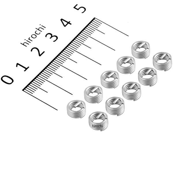 【メーカー在庫あり】 SP武川 補修用 リコイルパケット ネジサイズ M6-1.0×1D リコイル (10個入り) 汎用 00-04-25062 HD店