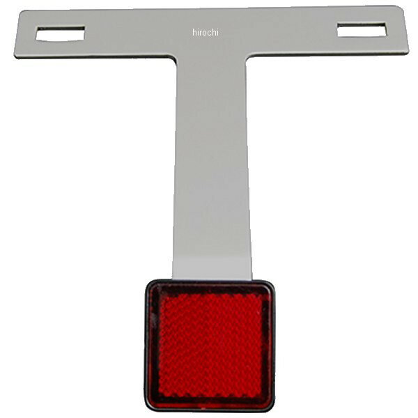 【メーカー在庫あり】 NBS バイクパーツセンター リフレクター 汎用 四角タイプ シルバー 907202 HD店