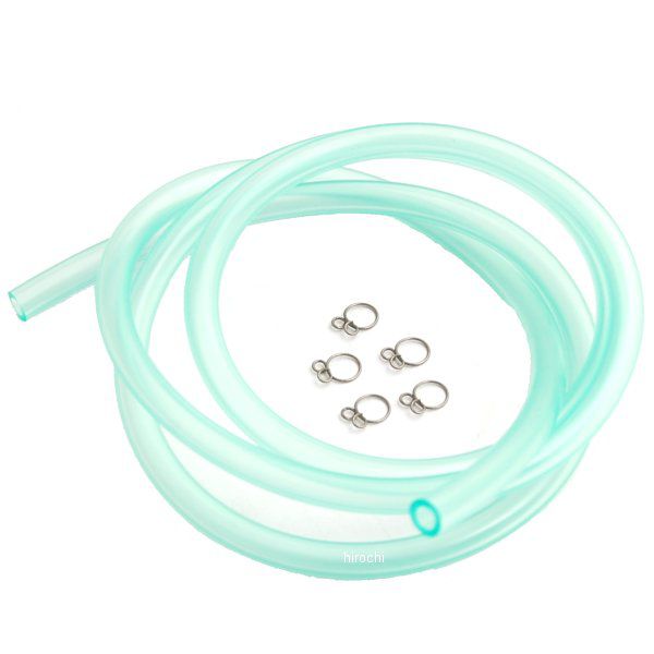 【メーカー在庫あり】 キタコ スーパーフュエルホースセット グリーン 内径φ4×1m 991-0410000 HD店