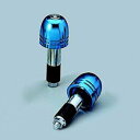 【メーカー在庫あり】 ハリケーン アルミ削り出しサイドキャップ ブルー Φ7/8インチハンドル用 HB0309BU HD店
