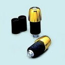【メーカー在庫あり】 ハリケーン アルミ削り出しサイドキャップ ゴールド Φ7/8インチハンドル用 HB0313G HD店