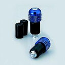 【メーカー在庫あり】 ハリケーン アルミ削り出しサイドキャップ ブルー Φ7/8インチハンドル用 HB0315BU HD店