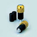 【メーカー在庫あり】 ハリケーン アルミ削り出しサイドキャップ ゴールド Φ7/8インチハンドル用 HB0315G HD店