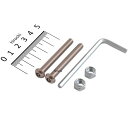 【メーカー在庫あり】 ハリケーン 盗難防止ボルトセット M6ボタンボルト(6X50) HN4650S HD店