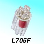 Light Valves - M&H マツシマ メーター ポジション ライセンス用 拡散タイプL700F 12v用 ウエッジ(中) ブルー L705FBL HD店