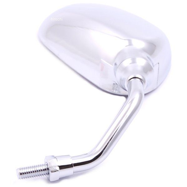 【メーカー在庫あり】 SP武川 ミニミラー M8mm 正ネジ右ミラー 取付け時 幅165mm 高さ155mm ミラー寸法..