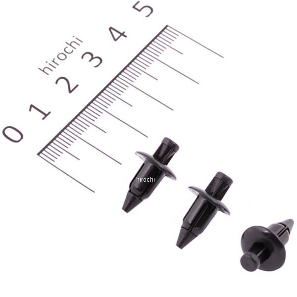 【メーカー在庫あり】 キタコ プッシュリベット(ホンダ・ヤマハ/6パイ) 3PC 0900-005-00011 HD店