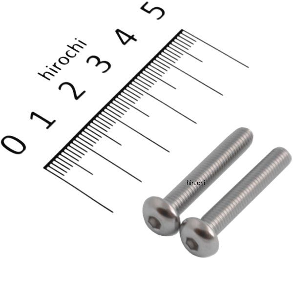 【メーカー在庫あり】 キタコ K・CON ボタンキャップボルト M5×30/P0.8 0900-050-20006 HD店