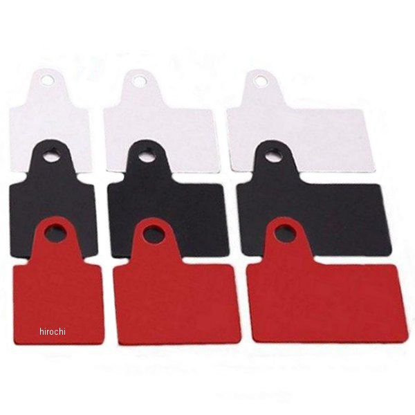 【メーカー在庫あり】 キタコ ユニバーサルプレート M10 レッド 0900-529-00202 HD店