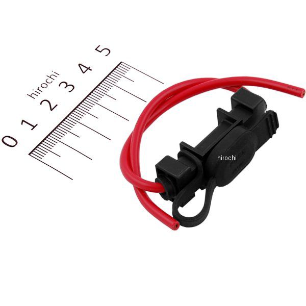 【メーカー在庫あり】 キジマ ヒューズホルダー 低背型 20A 15mm×55mm×17mm 防滴 304-7076 HD店