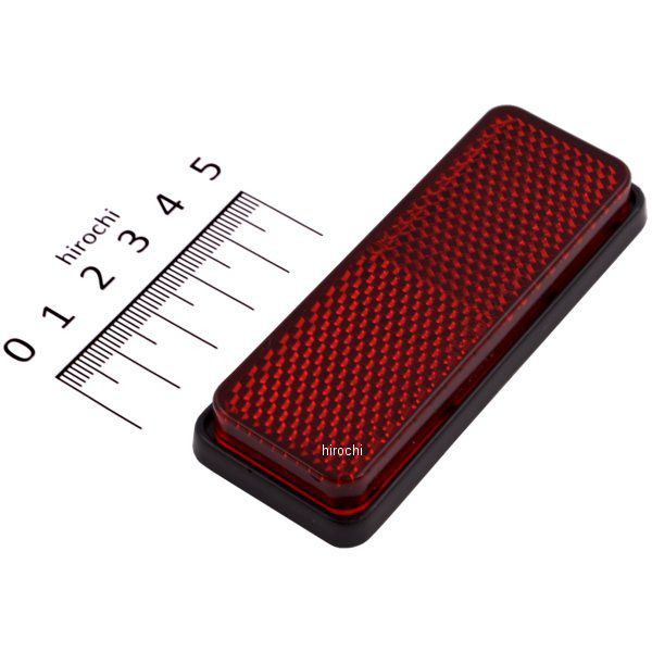 【メーカー在庫あり】 キジマ リフレクター テープ張付タイプ 角ラージ 30mmX80mm 305-2139 HD店