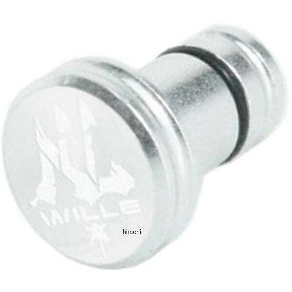 41227 ギルドデザイン EVA イヤホンジャックカバー (WILLE) シルバー GAEVW-200S HD店