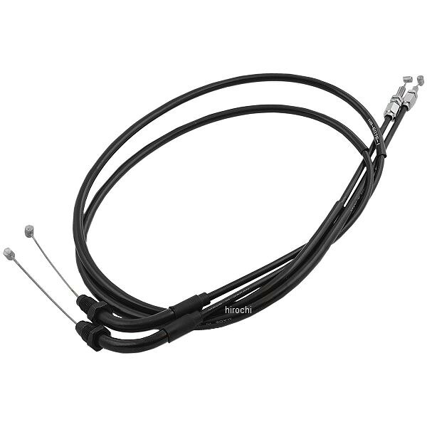 HONDA - 【メーカー在庫あり】 ハリケーン ロング スロットルケーブル W ブラック グロム HB6076 HD店