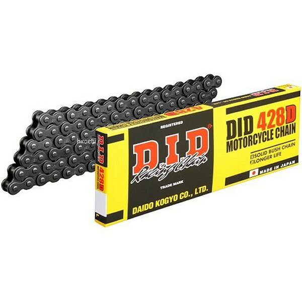 4525516347198 DID 大同工業 チェーン 428D スタンダード シリーズ スチール 108L クリップ DID 428D-108L RJ(クリップ) HD店