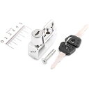 【メーカー在庫あり】 キタコ ヘルメット ホルダー メッキ キー2個セット 503-0600110 HD店
