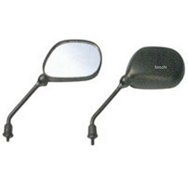 【メーカー在庫あり】 NTB ミラー 楕円型 黒 8mm 左側 MR-115L HD店